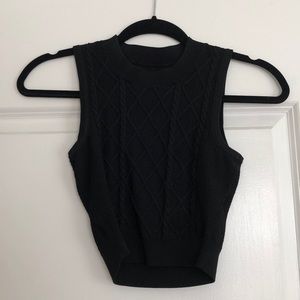 Jack Wills Cropped Sleeveless Sweater